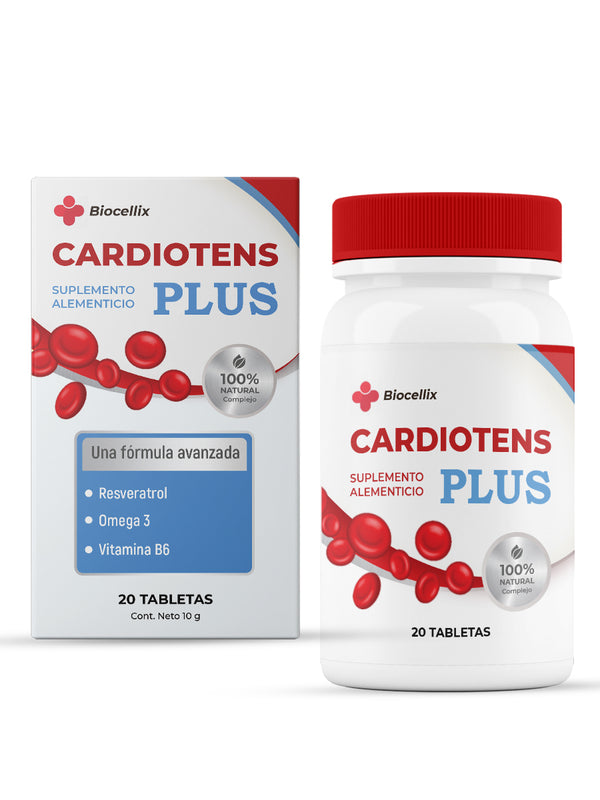 Cardiotens Plus – Suplemento Herbal para el Bienestar