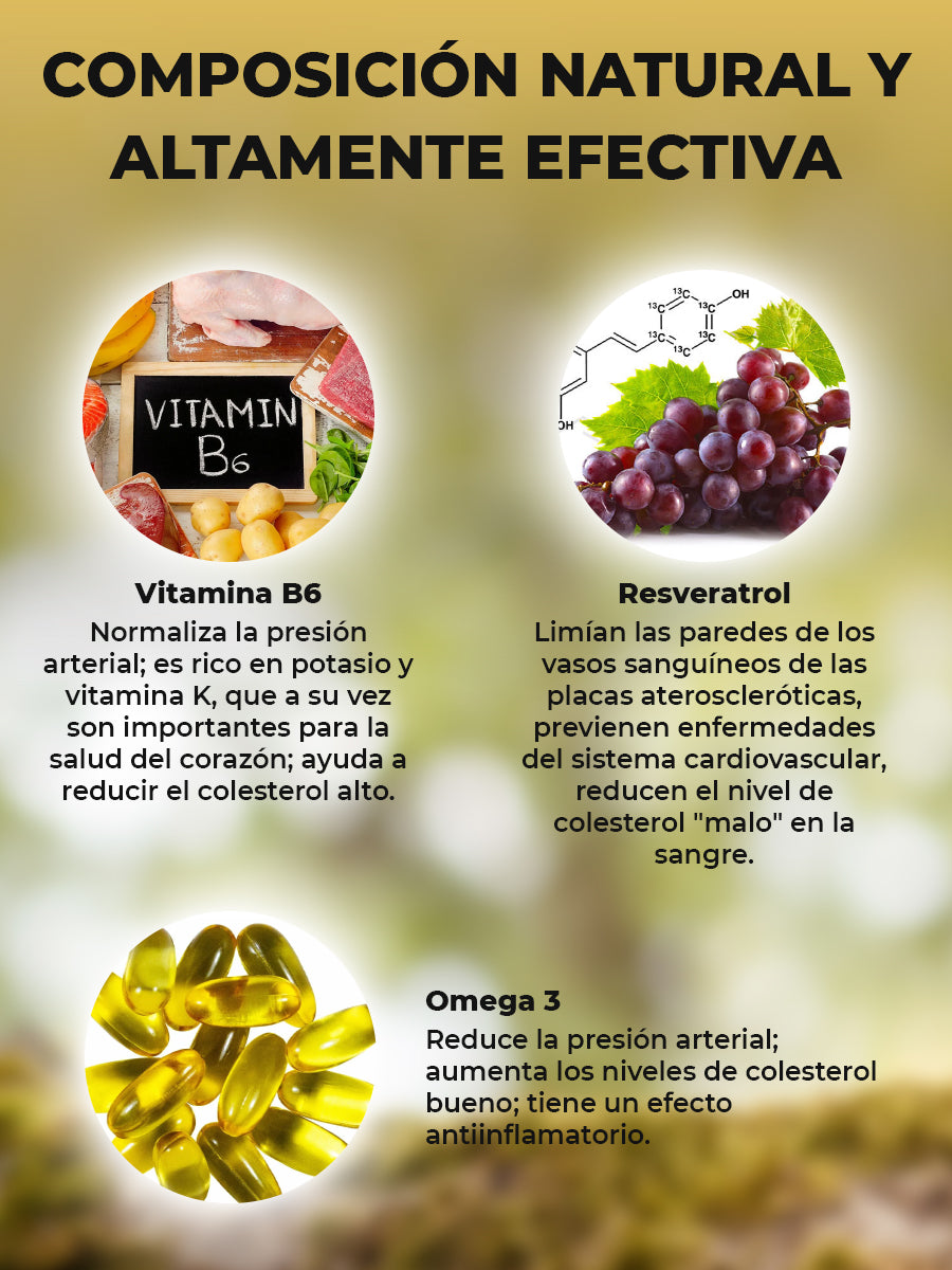Cardiotens Plus – Suplemento Herbal para el Bienestar
