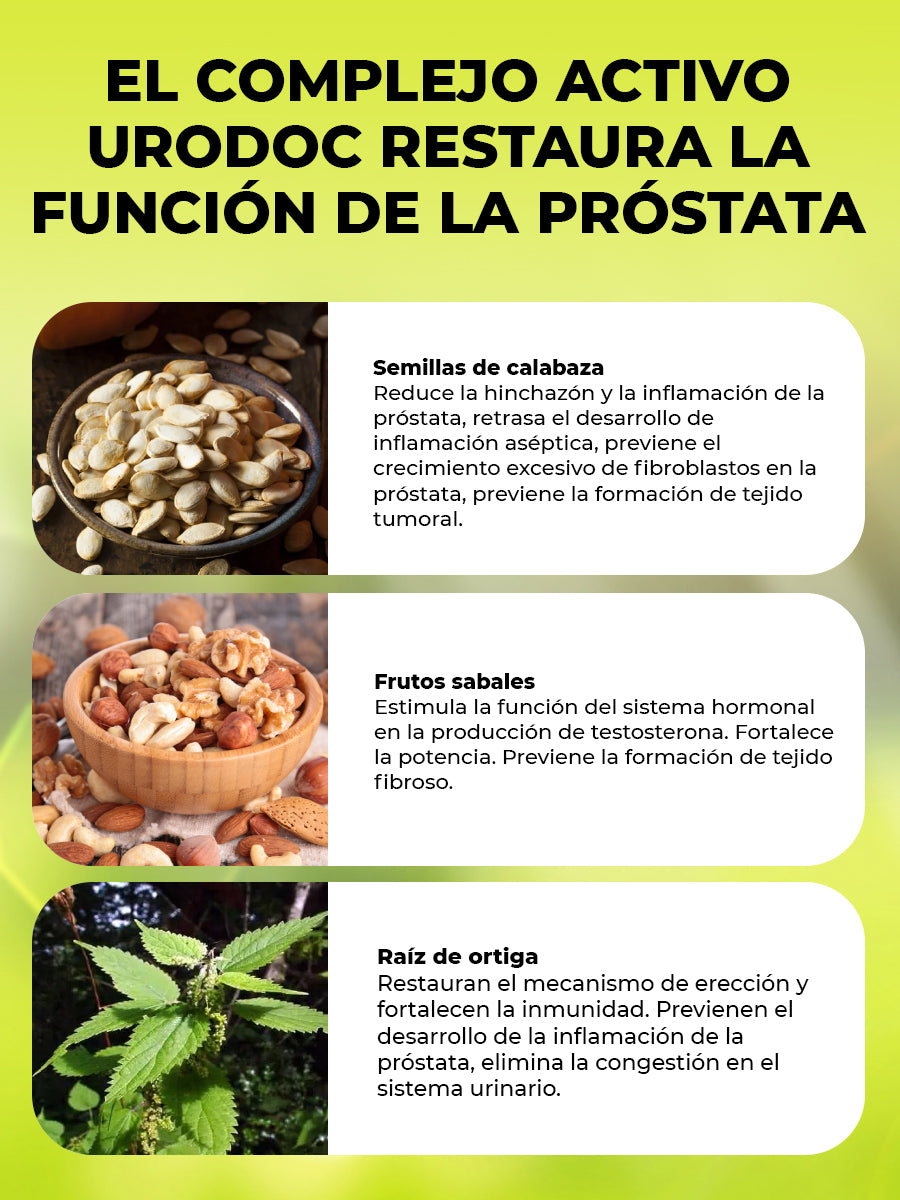 Urodoc – Fórmula Natural para el Equilibrio Masculino