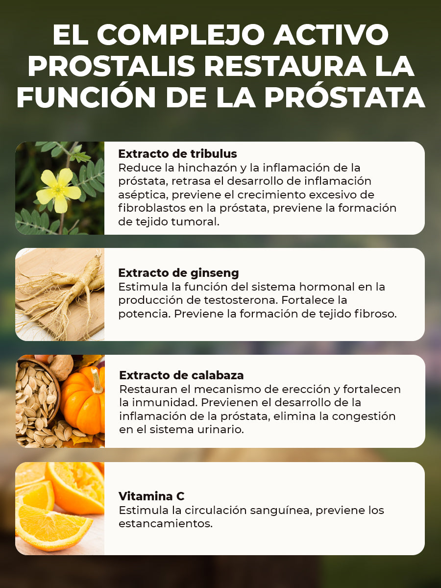 Prostalis – Fórmula Natural para el Equilibrio Masculino
