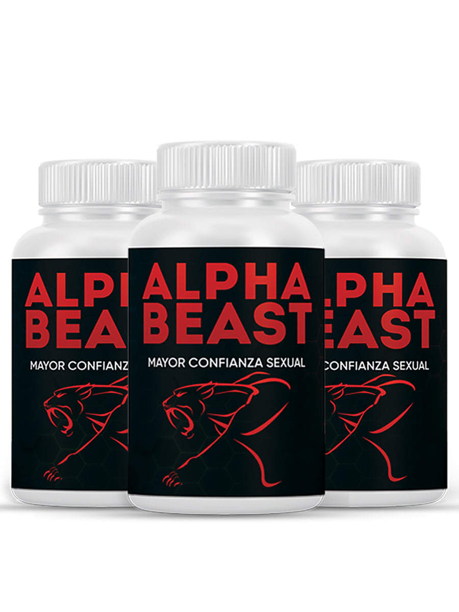 AlphaBeast – Suplemento Natural Masculino