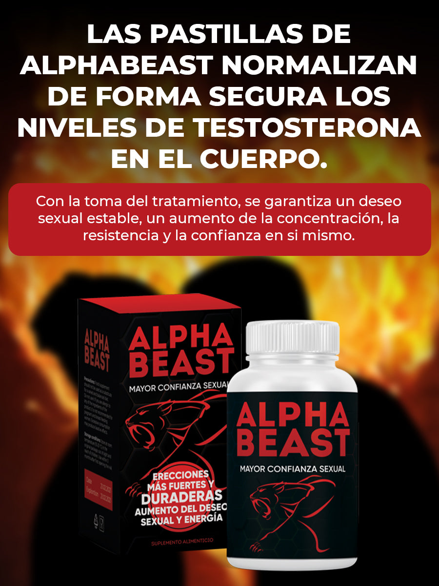 AlphaBeast – Suplemento Natural Masculino