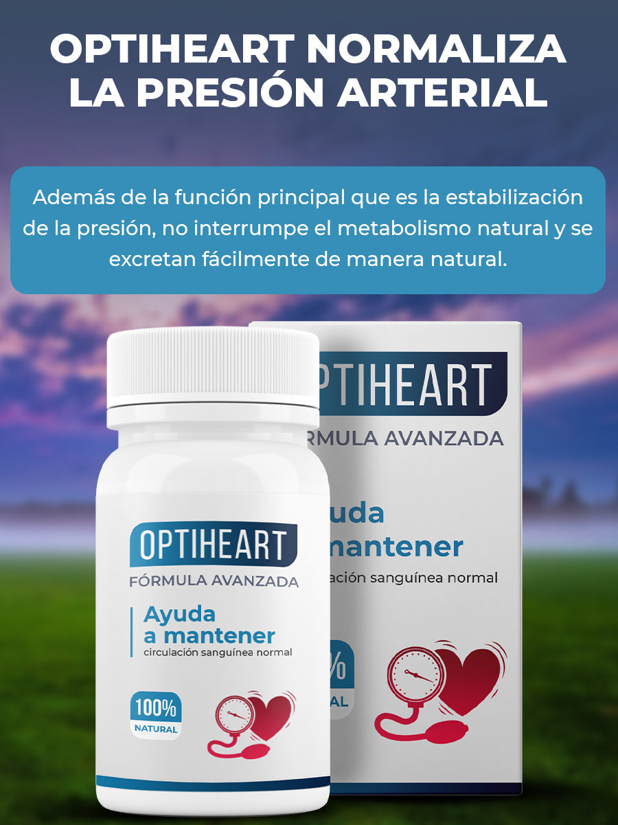 Optiheart – Fórmula Natural para un Estilo de Vida Saludable