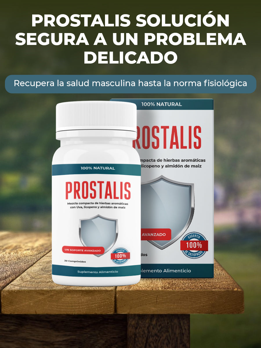 Prostalis – Fórmula Natural para el Equilibrio Masculino