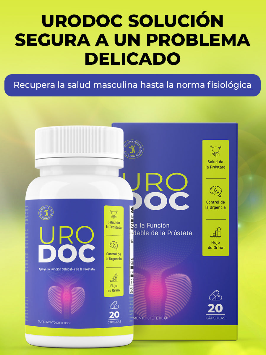 Urodoc – Fórmula Natural para el Equilibrio Masculino