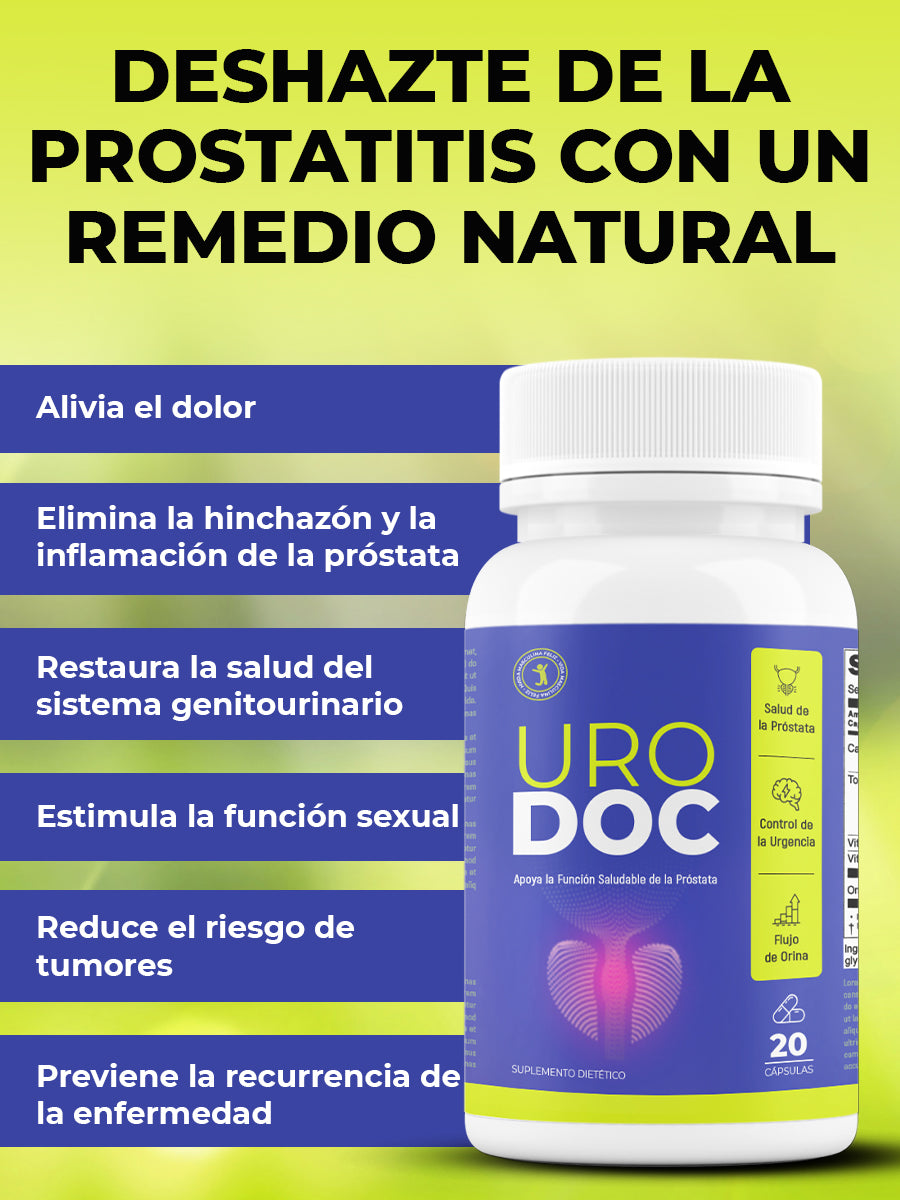 Urodoc – Fórmula Natural para el Equilibrio Masculino
