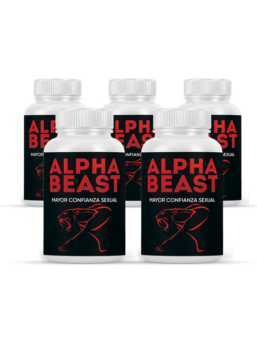 AlphaBeast – Suplemento Natural Masculino