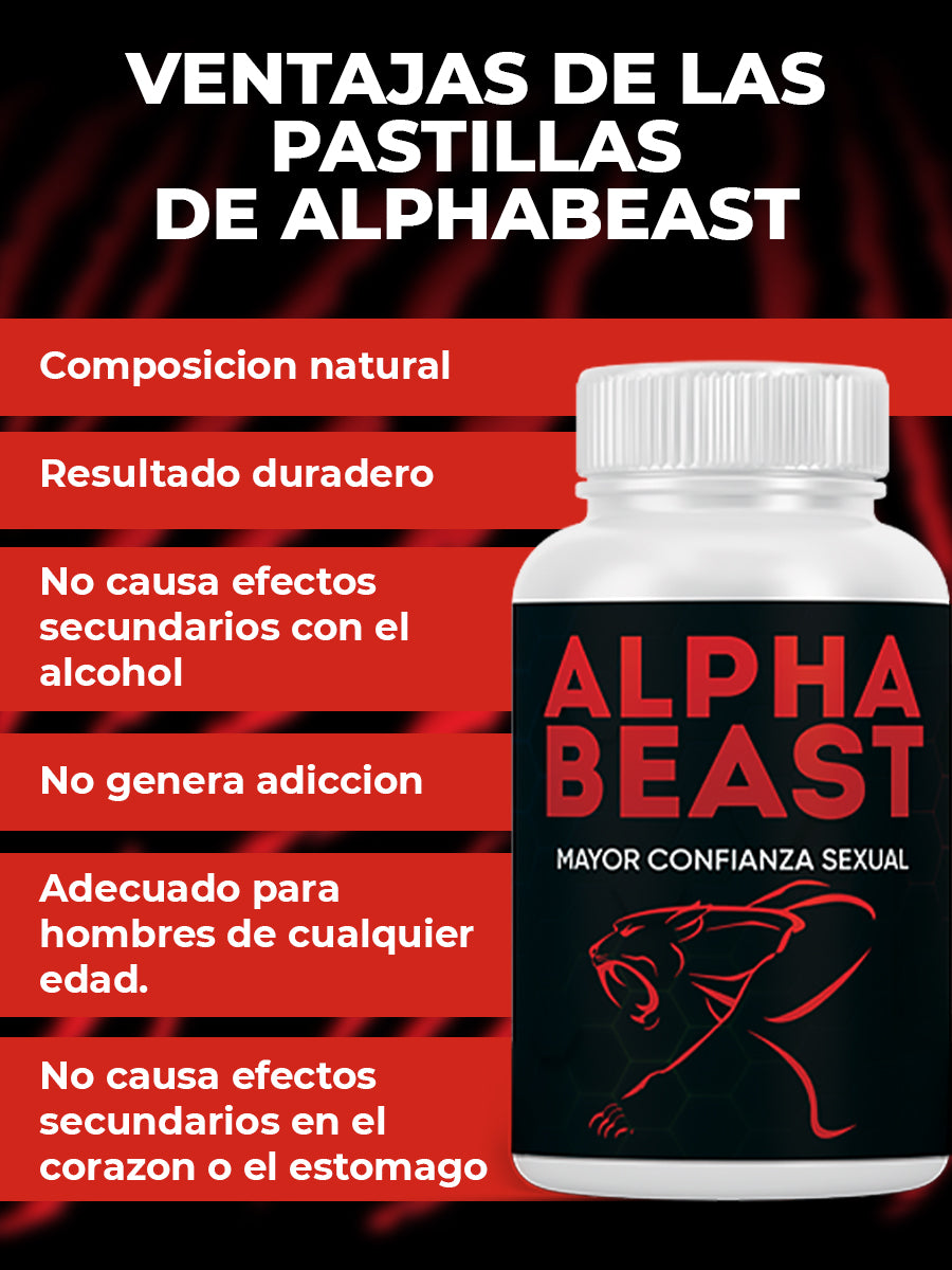 AlphaBeast – Suplemento Natural Masculino