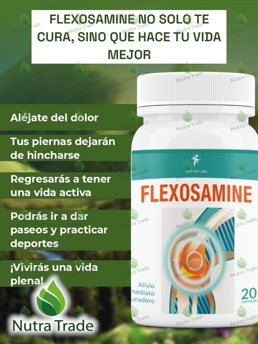 Flexosamine – Apoyo Natural para un Estilo de Vida Saludable
