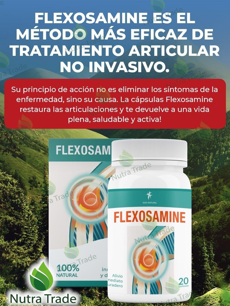 Flexosamine – Apoyo Natural para un Estilo de Vida Saludable