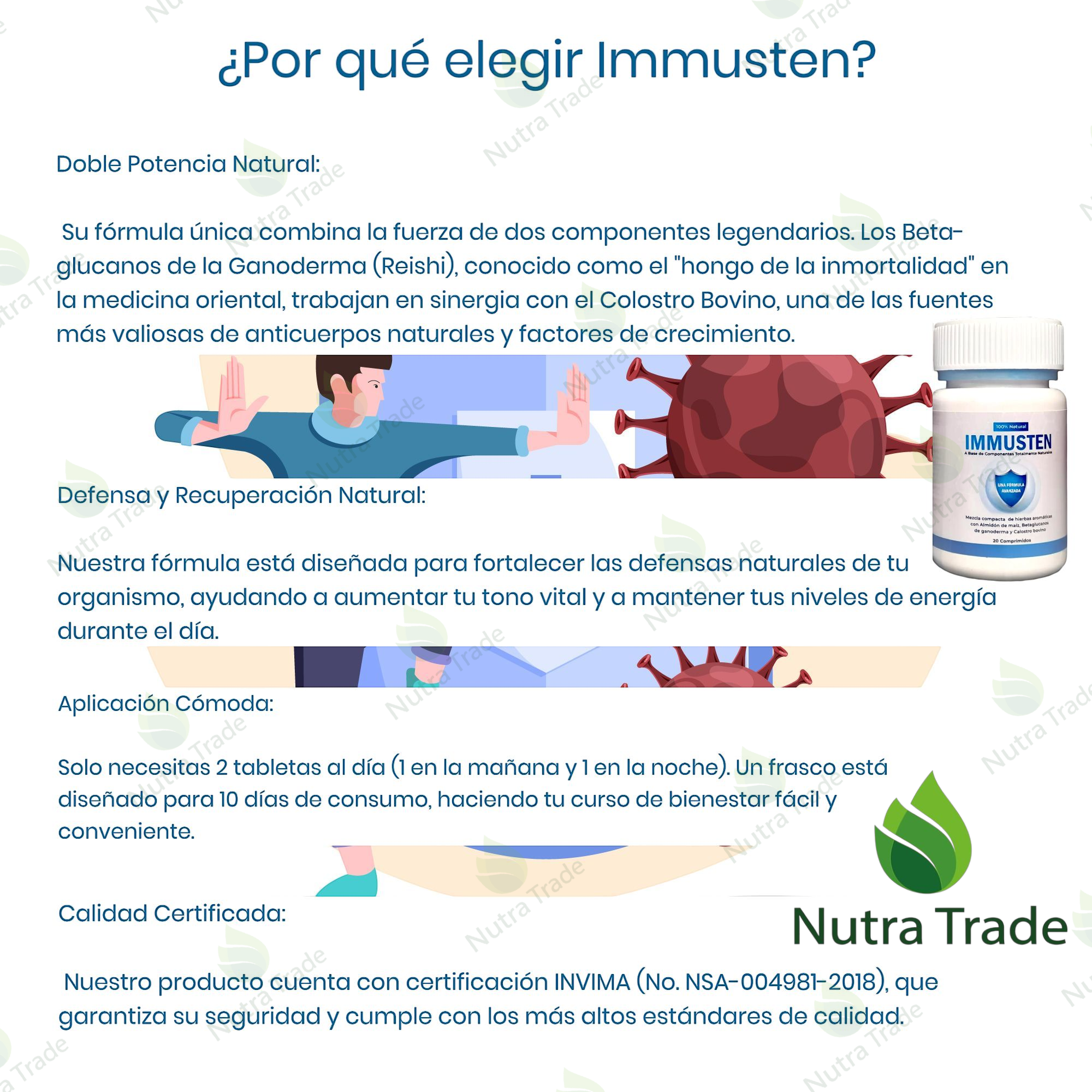Immusten – Apoyo Natural para tus Defensas