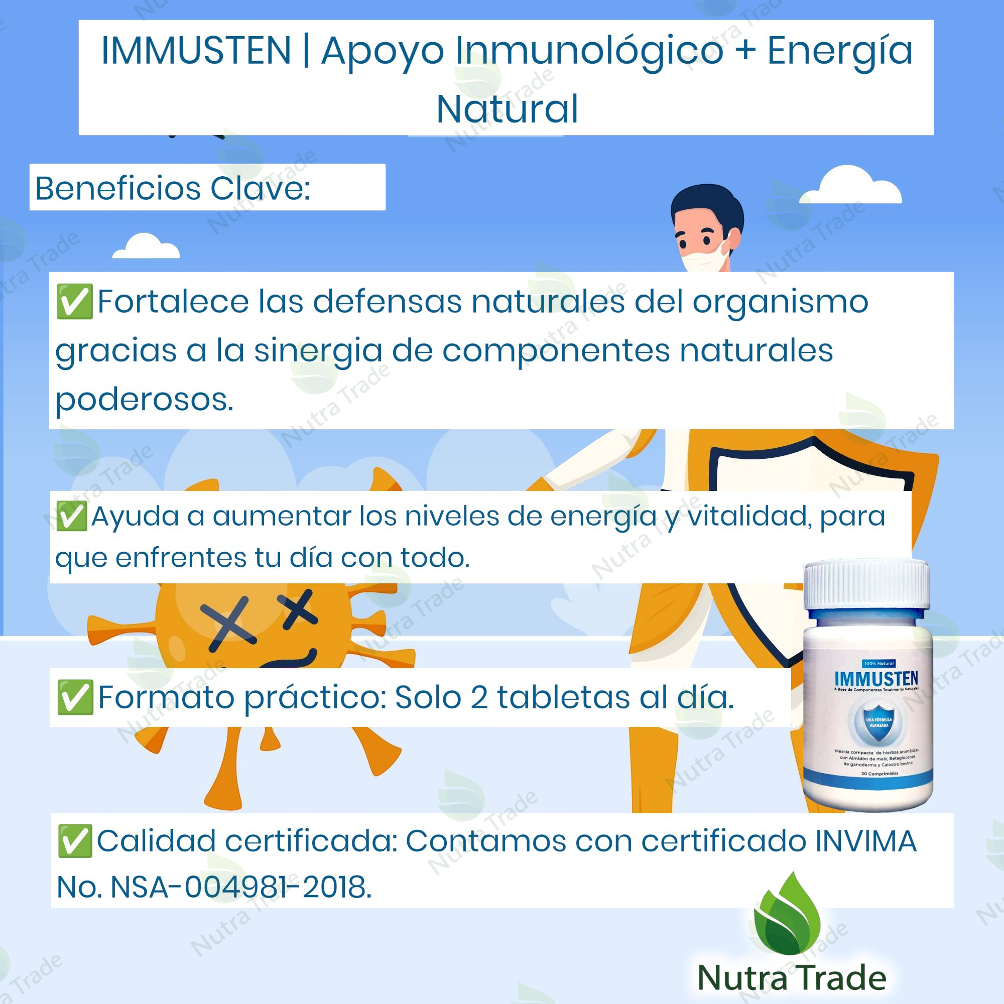 Immusten – Apoyo Natural para tus Defensas